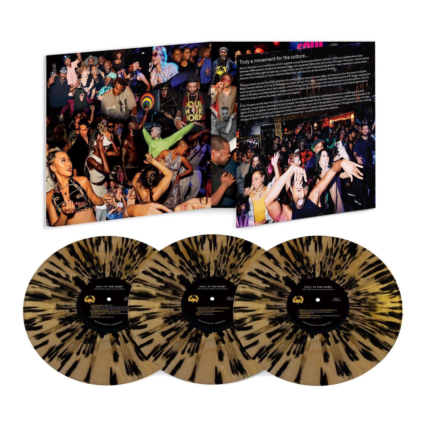 Soul In The Horn 10 Year Anniversary 3 LP Deluxe Gold Edition