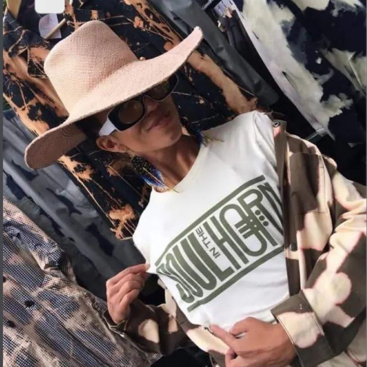 SOUL Legacy Green & Cream Tee