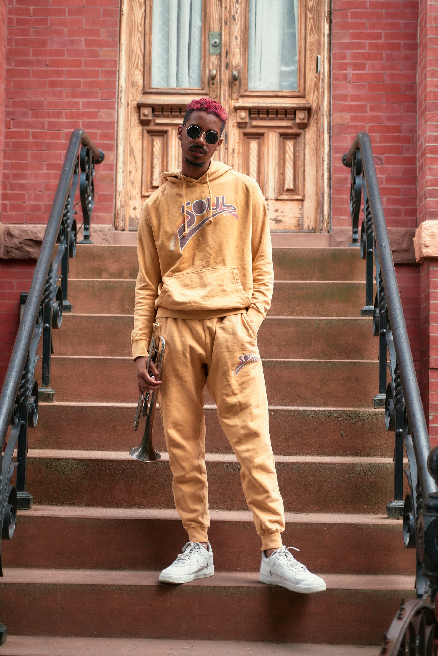 Soul Era Vintage Yellow Joggers