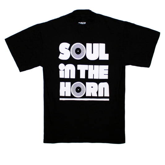 Vinyl Junkie B&W Tee